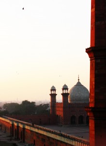Until recent years the largest Mosque in the World, the Badshahi Masjid (Royal Mosque) was constructed by the Mughal Emperor Aurangzeb in 1673. It is located in the Pakistani city of Lahore.  