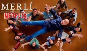 An advertisement for 'Merli', a popular series in Catalan.
