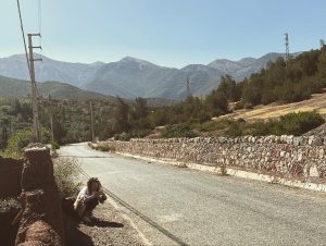 Waiting for transport in Marigha