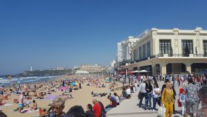 Biarritz in summer