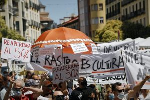 Las manifestaciones del Rastro