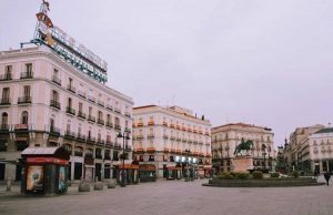 El puerto del Sol, after lockdown