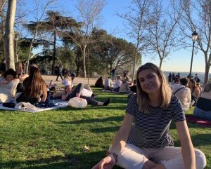 El templo de debod, before Lockdown