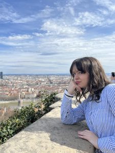 Admiring the view of Lyon
