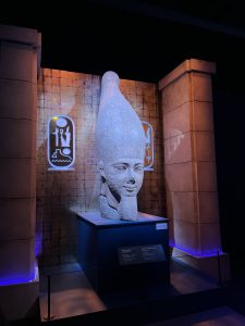 Visiting a really cool Ancient Egyptian Exhibit!