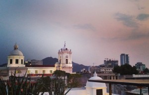 Santa Marta from the rooftops 