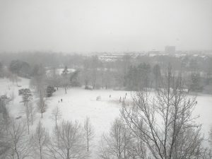 Snowy Darmstadt