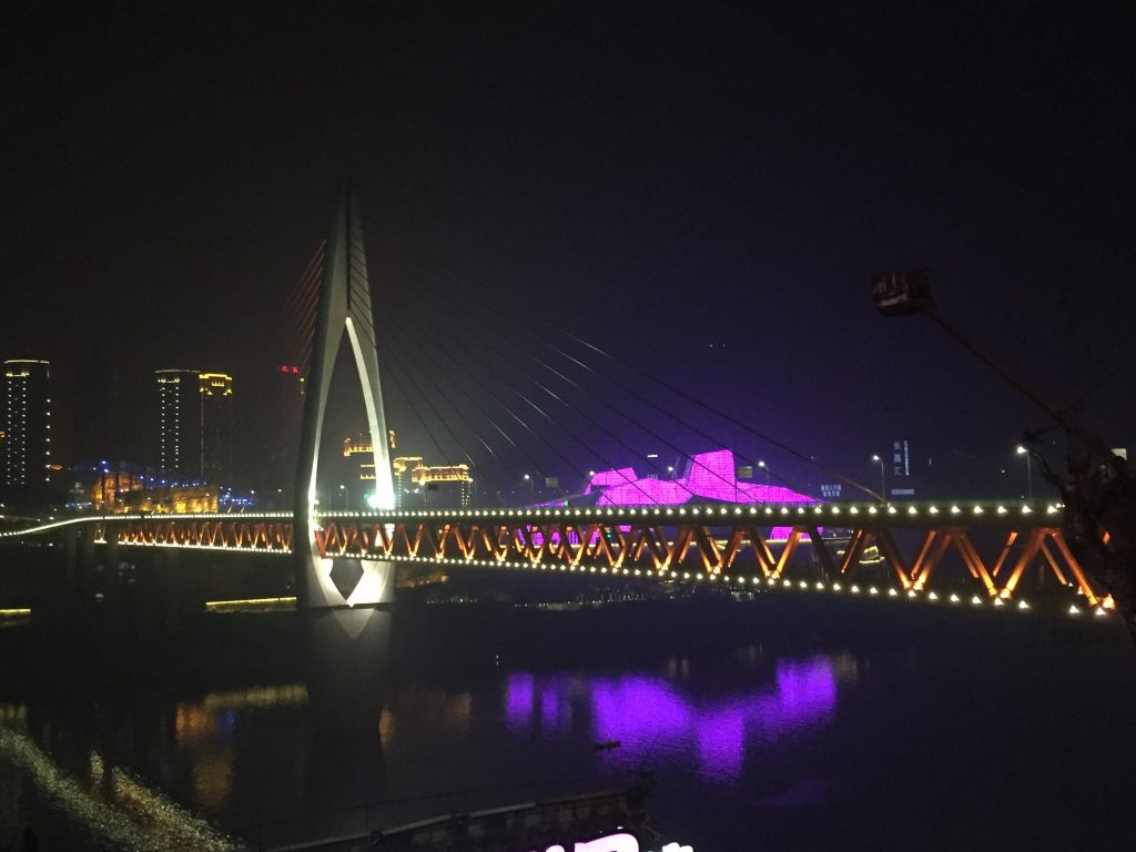 Chongqing at night 
