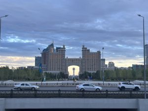 A view of Astana city centre.
