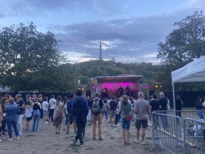 "La rentrée en pentes douces" - un festival de musique en mi-septembre où j'ai fait du bénévolat Mid-September music festival where I volunteered