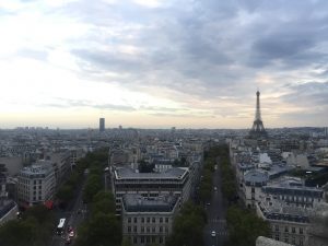 Paris skyline