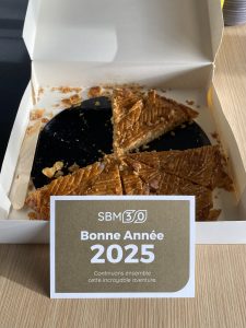 Une galette des Rois dans mon bureau