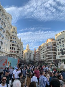 The Valencian tradition draws people from far and wide.