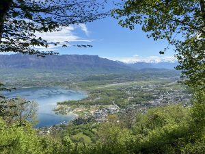Vue sur le lac Bourget (Aix-les-bains)