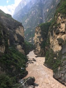 The view from Tiger Leaping Stone