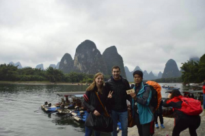 Imogen - river cruise Guangxi Province Nov 2014