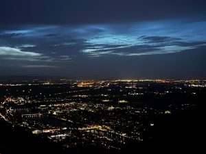 The view from Königstuhl at night!