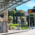 Un arrêt de tramway de Montpellier
