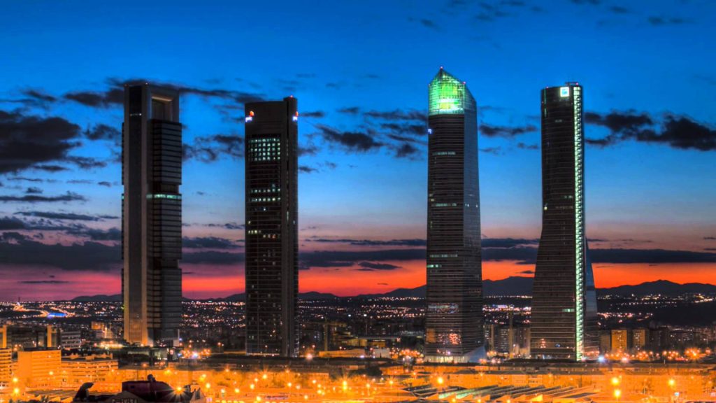 Madrid Skyline