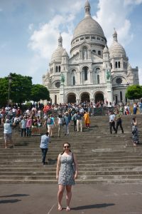 Me exploring Montmatre and getting to know my new home