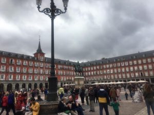 Plaza mayor, before lockdown