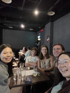 Running into some teachers from the office!