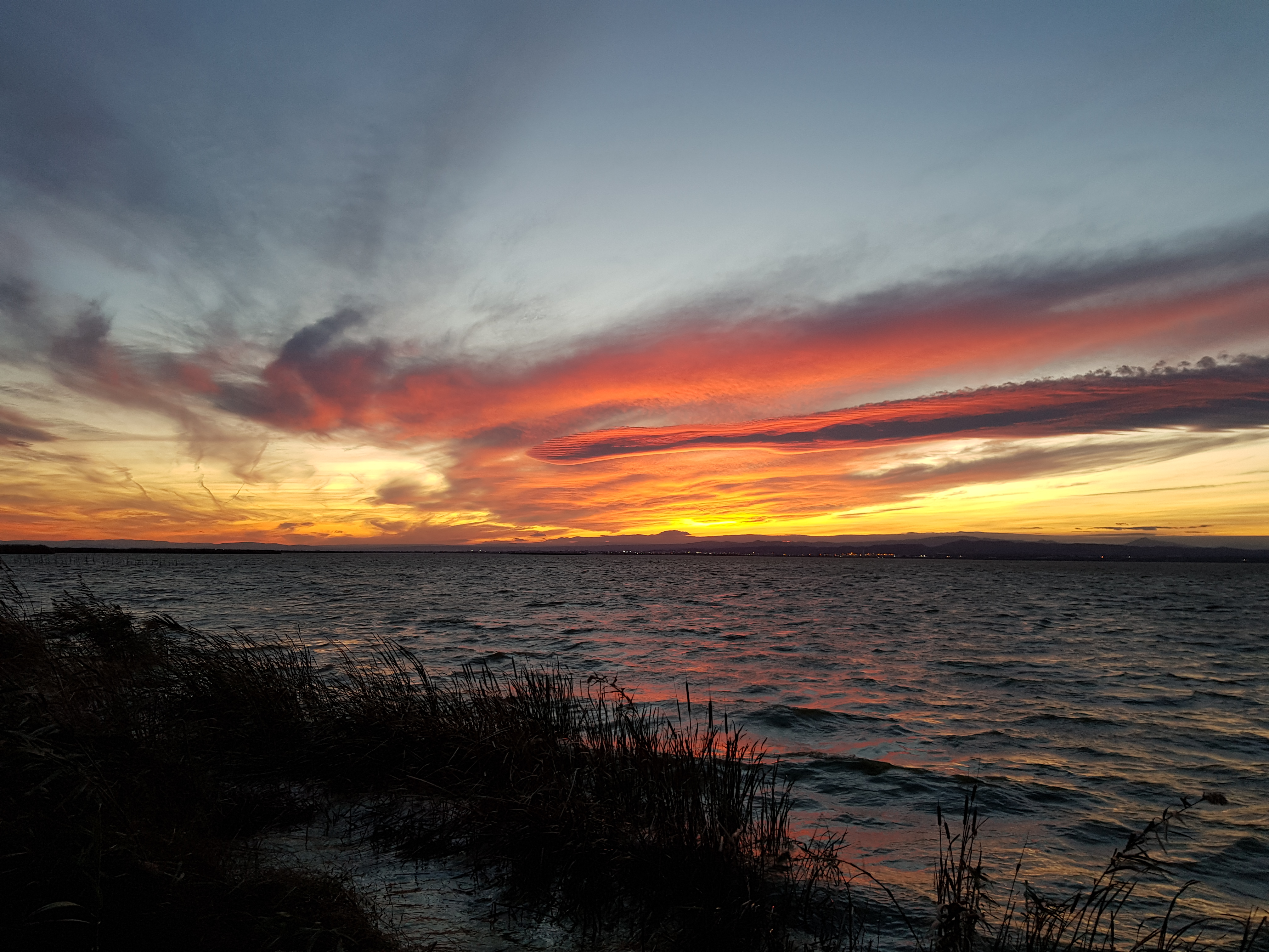 EL atardecer