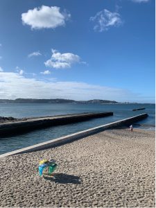 beach outside my office