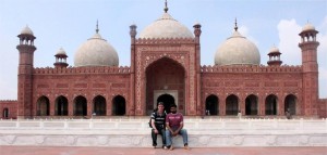 Picture of a red temple