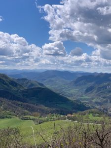 La vista dal Monte Sole