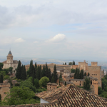 View of the Alhambra from the Generalife