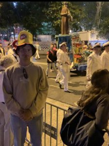 me watching the festival