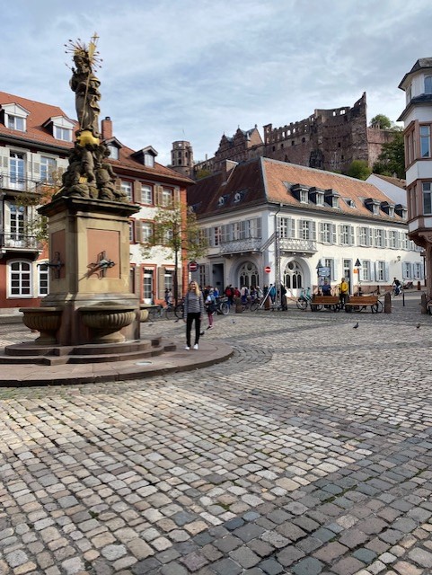 Heidelberg Schloss in the background