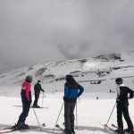 Out on the slopes!