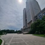 我大学最著名的大楼 My University's most famous building
我的课都在里面进行！  
My classes are all held inside