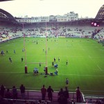 Alex Arch rugby game in Paris