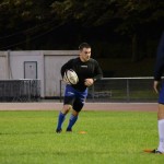 Alex Arch rugby training