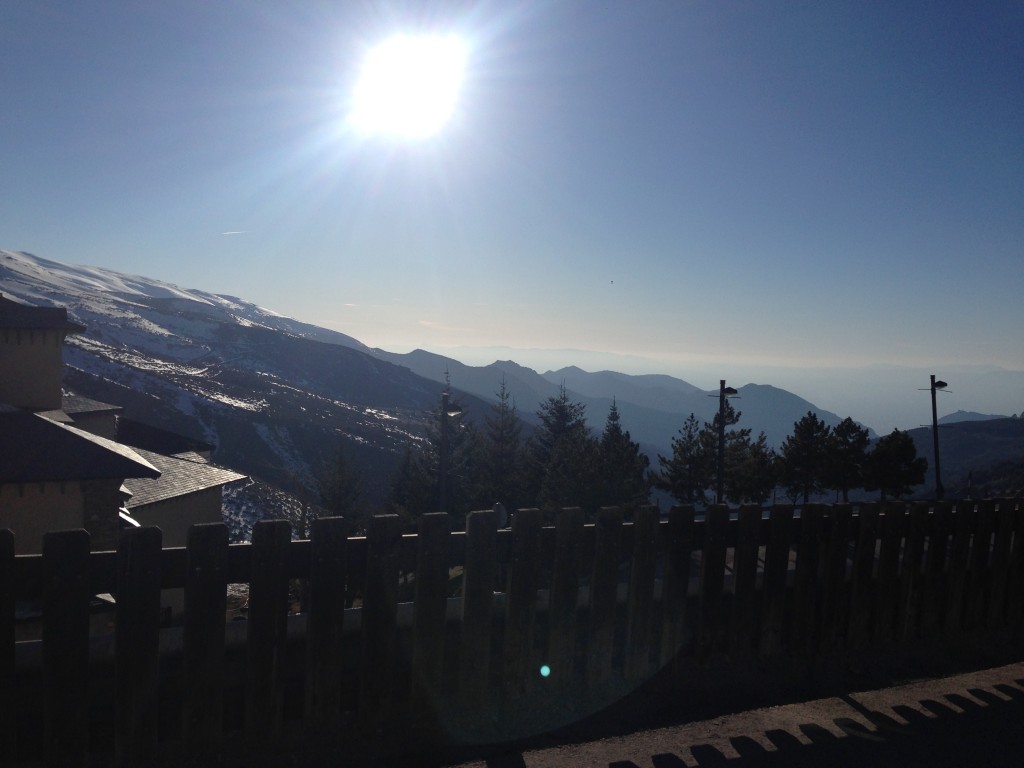 Stunning views of Sierra Nevada, Granada