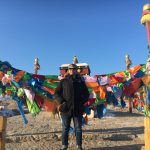 At the Buddhist temple