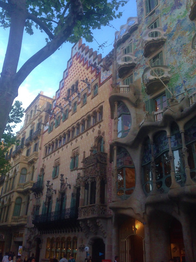 Some of Gaudi's work...