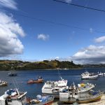 Fishing boats in Dalcahue
