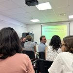 Reunión laboratorio sobre la regulación de transcripción en astrocitos, neuronas maduras y microglia con respecto al Alzheimer