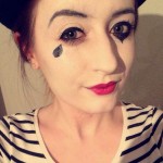 I dressed up as a Mime Artist for Karneval!