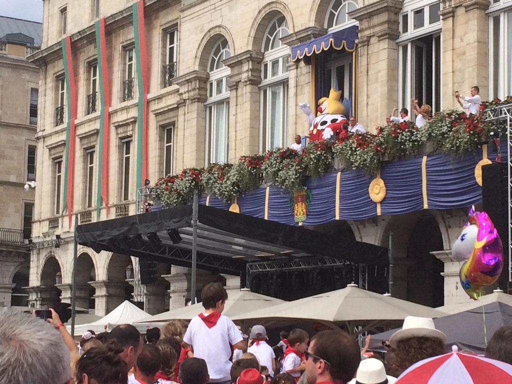 La mascotte des Fêtes de Bayonne