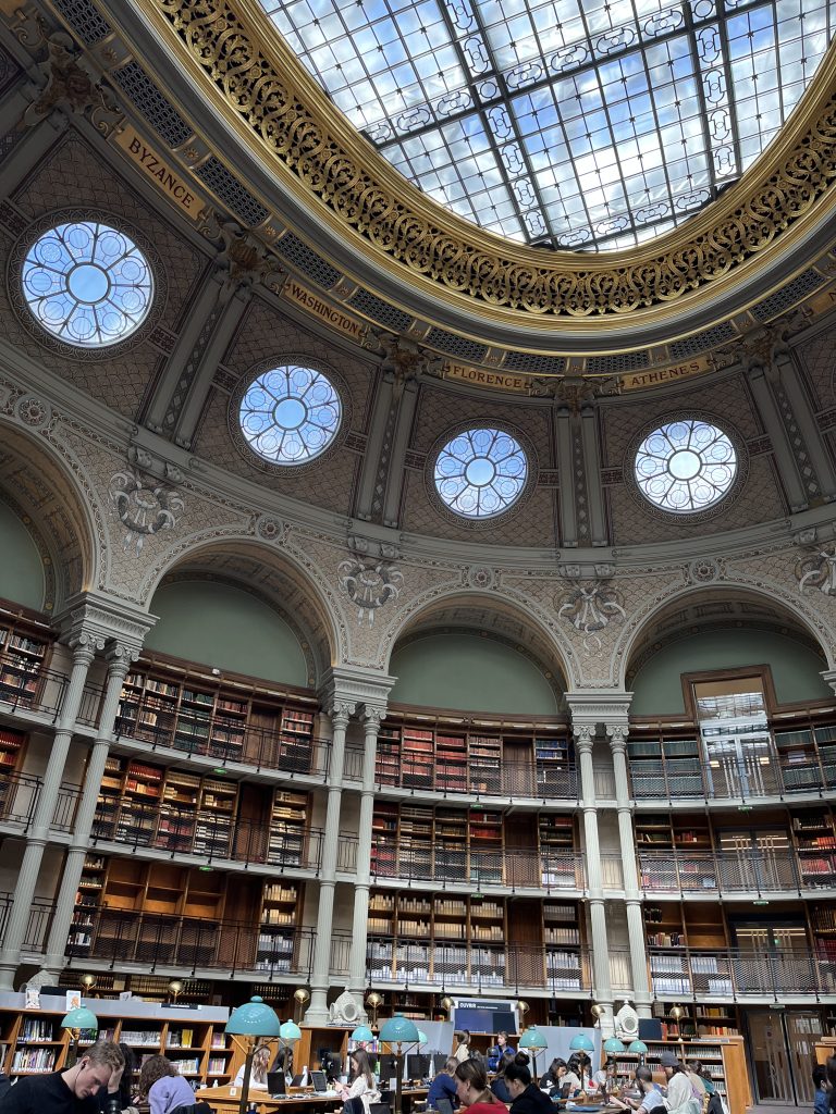 National Library of France in Paris - and excellent study spot