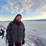 Une mer des nuages en haut de Moucherotte