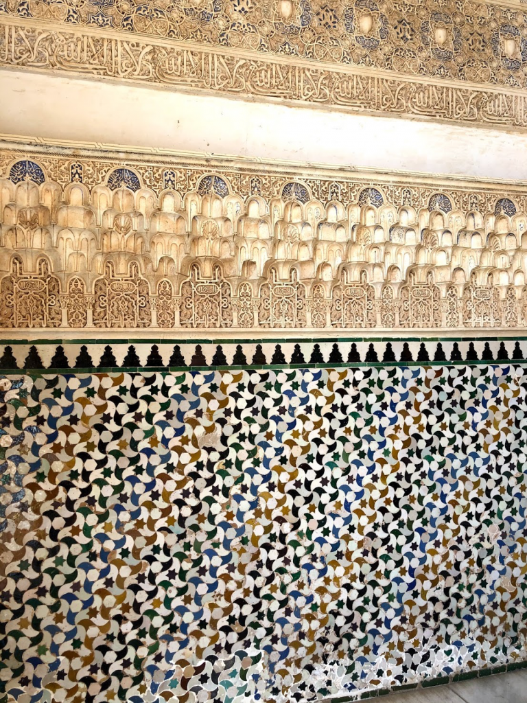 Colourful tiles
