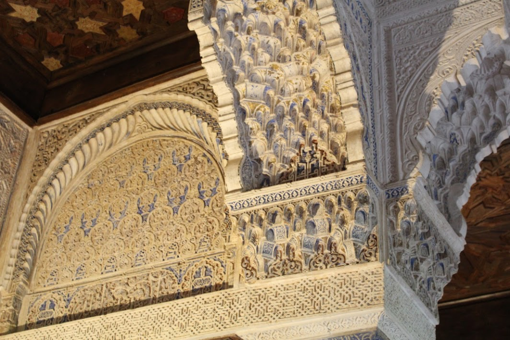 Example of Stucco decoration within the Palaces
